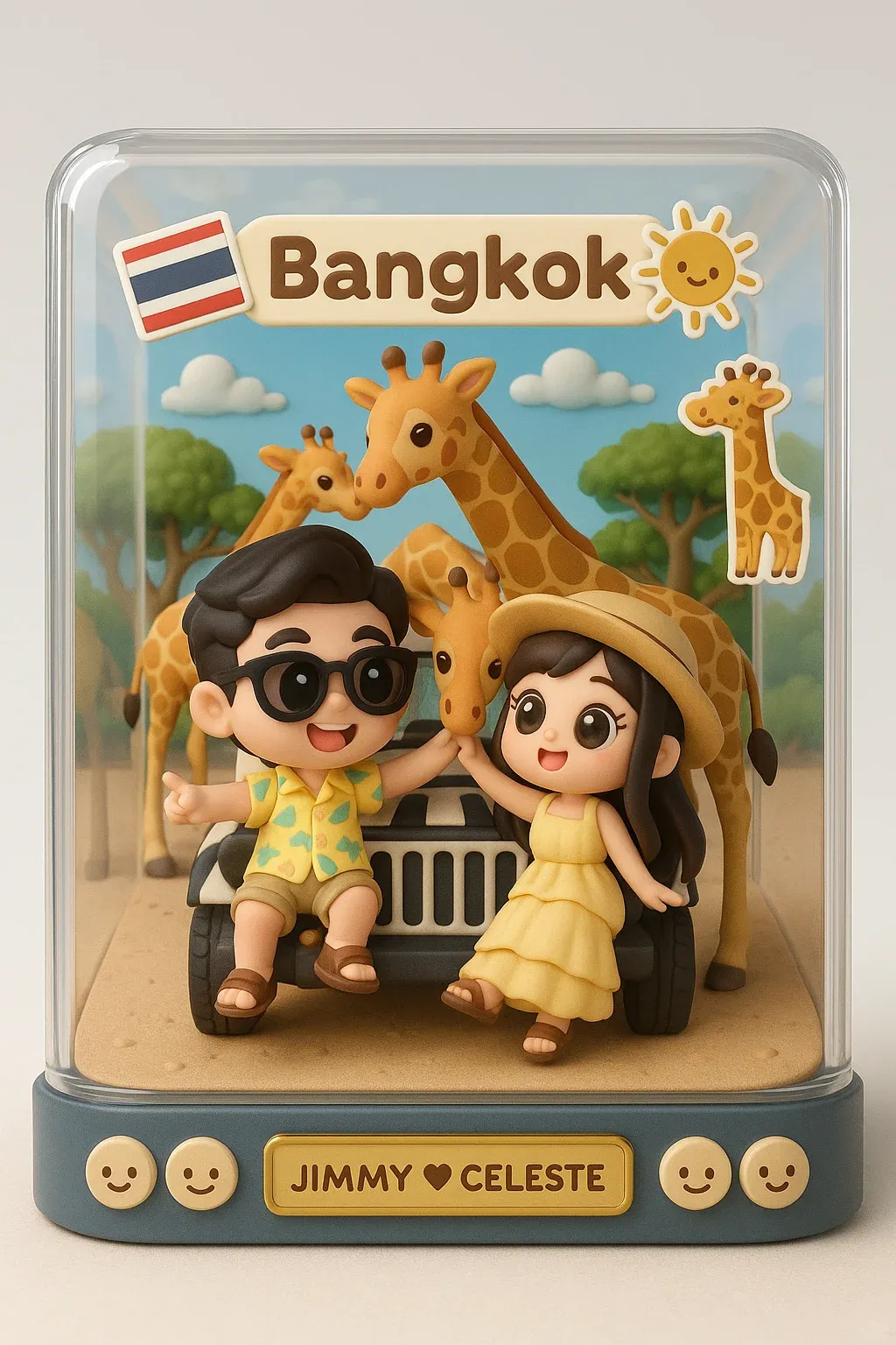 Custom Toy Figure 3D Personalization Photo Blind Box Gifts For Couple
