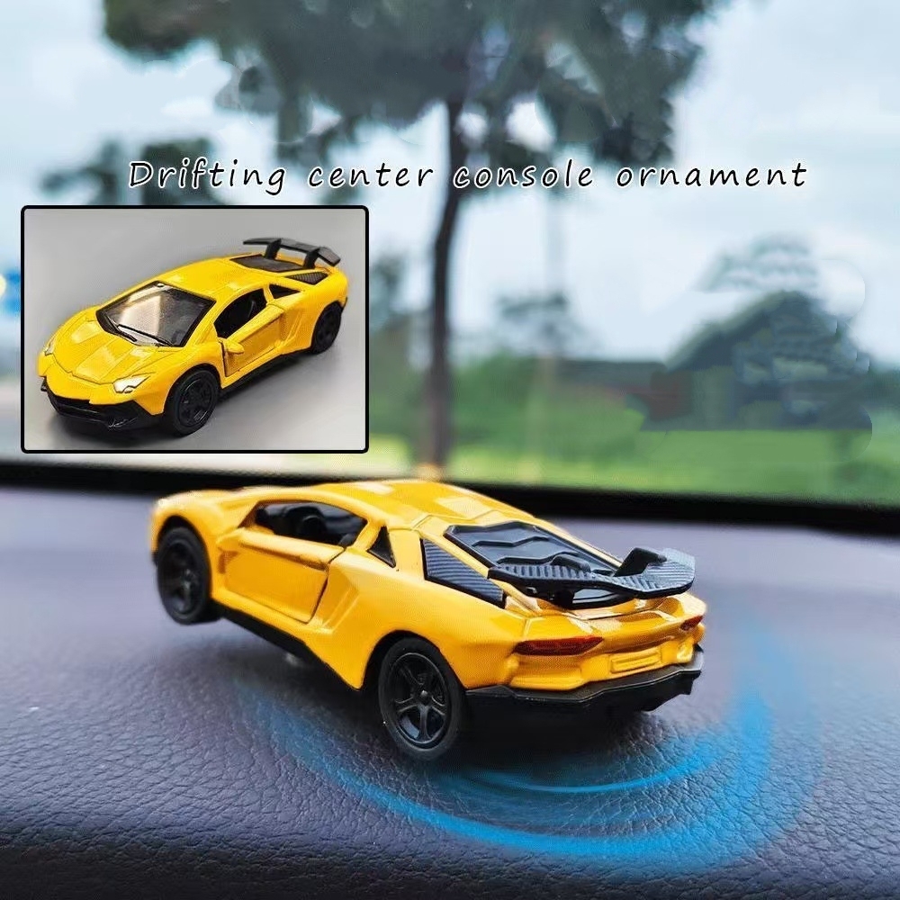 Car Ornaments Drift Car Model Center Console Dynamic Ornaments