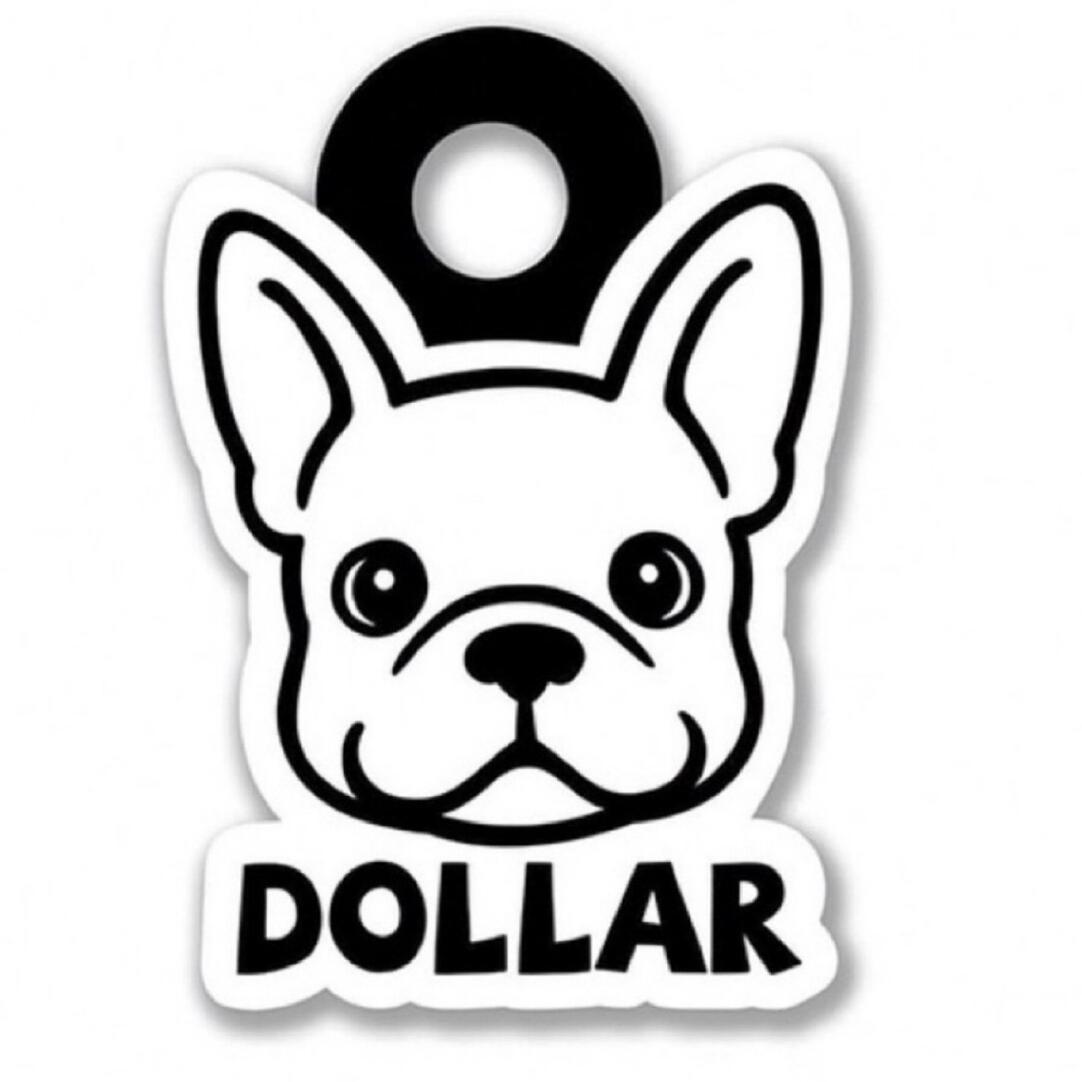 Custom Name Dog Tag with Personalized Outline Dog ID Tag Gift for Pet Lover
