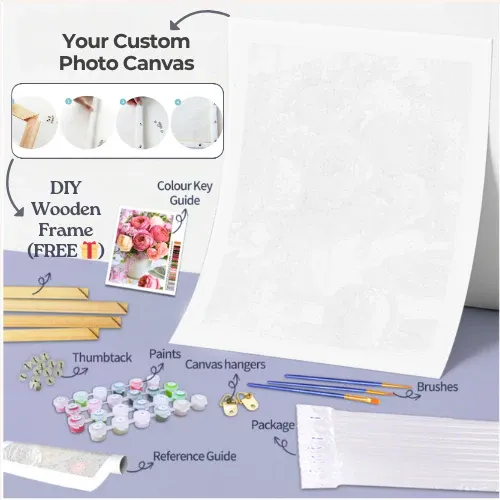 Custom Paint-by-Numbers Kit