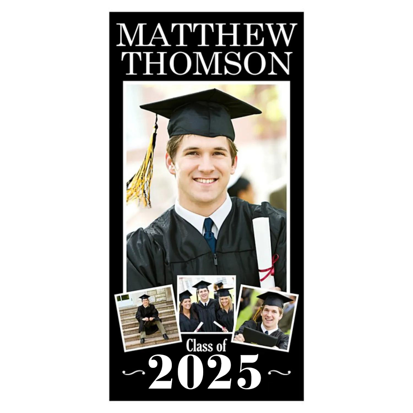 Picture of Success Graduation Photo Banner