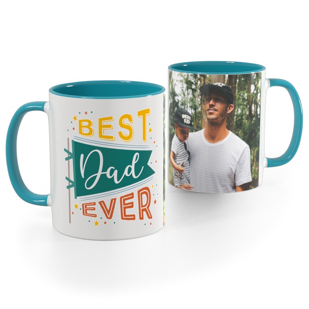 Custom Photo Mug for Father's Day Upload Your Image Create a Personalized Gift for Dad