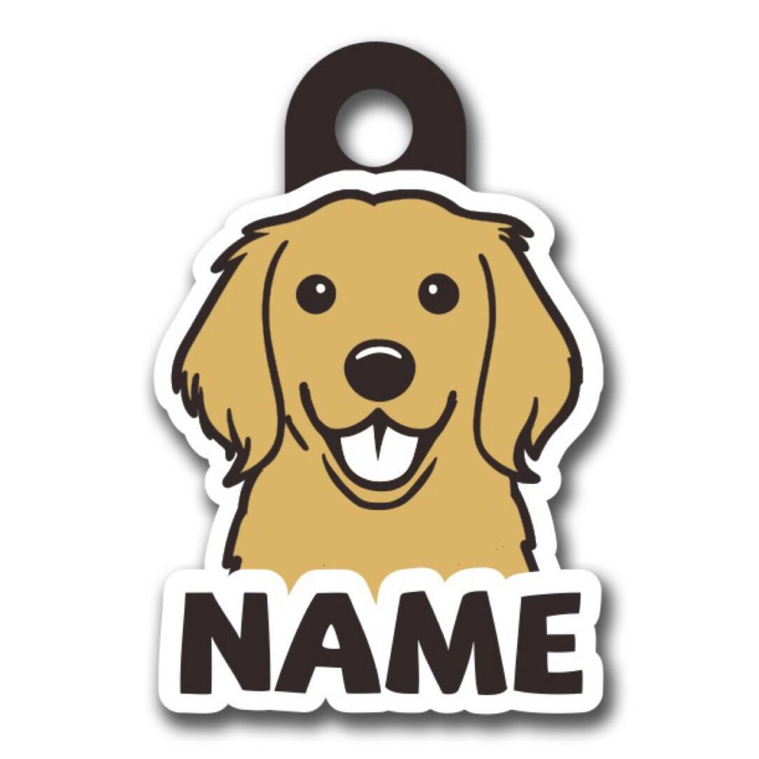 Custom Name Dog Tag with Personalized Outline Dog ID Tag Gift for Pet Lover