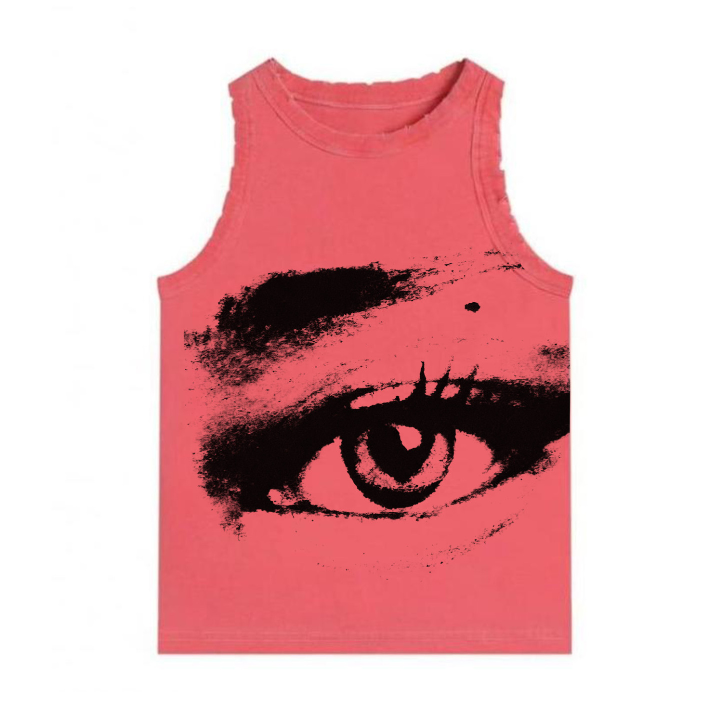 Custom Eye Vest Photo Ladies Vest Sleeveless T-Shirt