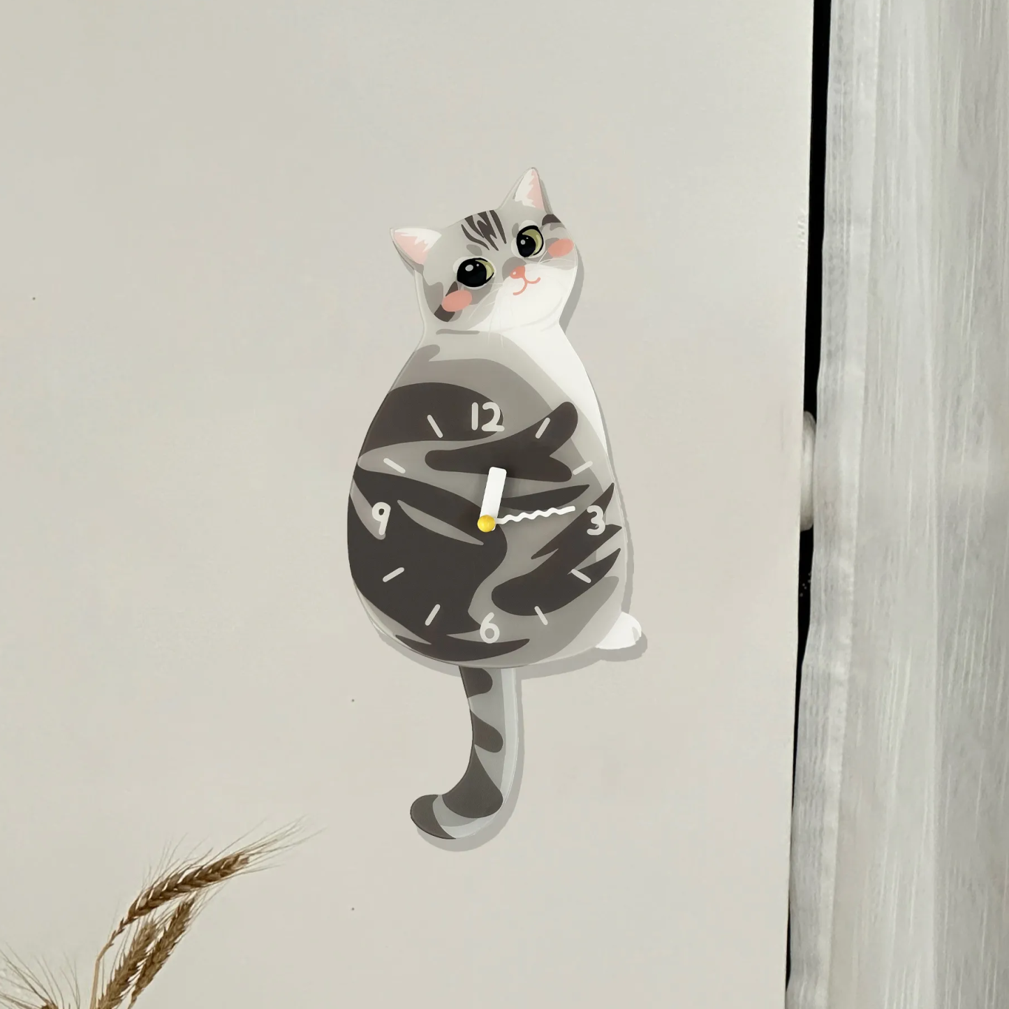 Personalized Pet Wall Clock Custom Wall Clock with Photo Unique Wall Art for Pet Lovers