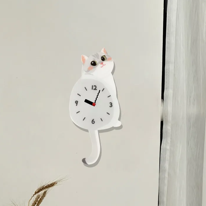 Personalized Pet Wall Clock Custom Wall Clock with Photo Unique Wall Art for Pet Lovers