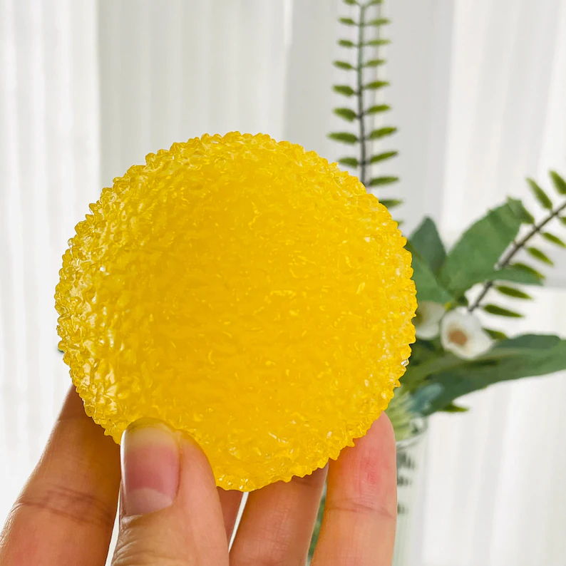 Crystal Mochi Squishy Stress Ball, Sensory Fidget, Stress Relief, Gift for Her, GF