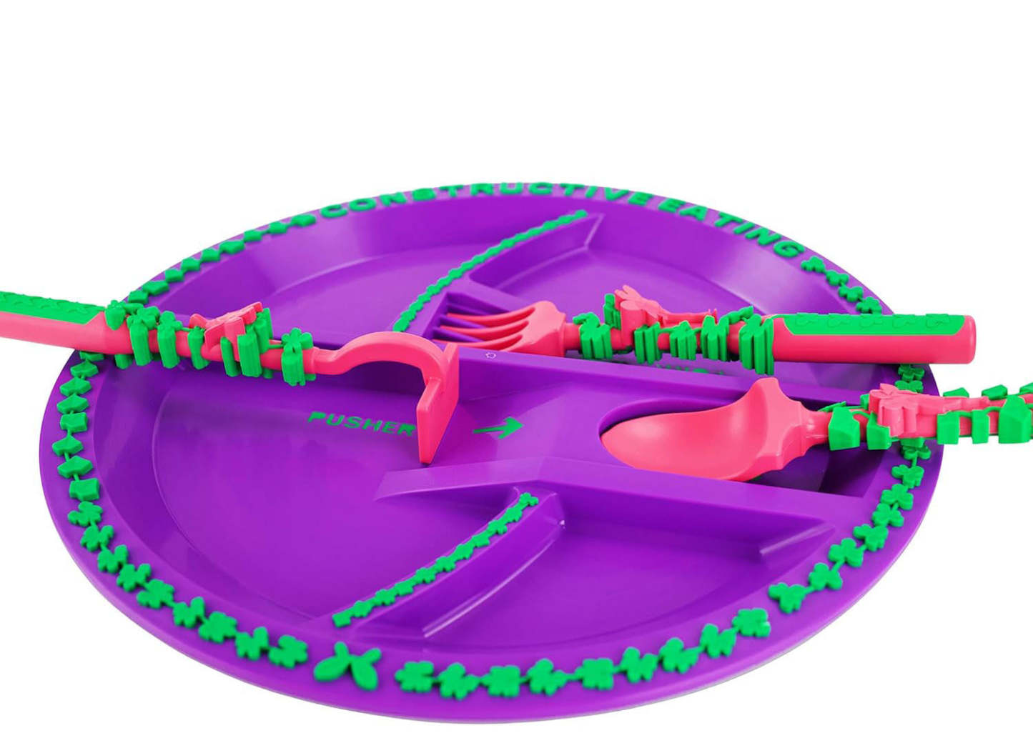Unique Eating Plate and Utensils Set