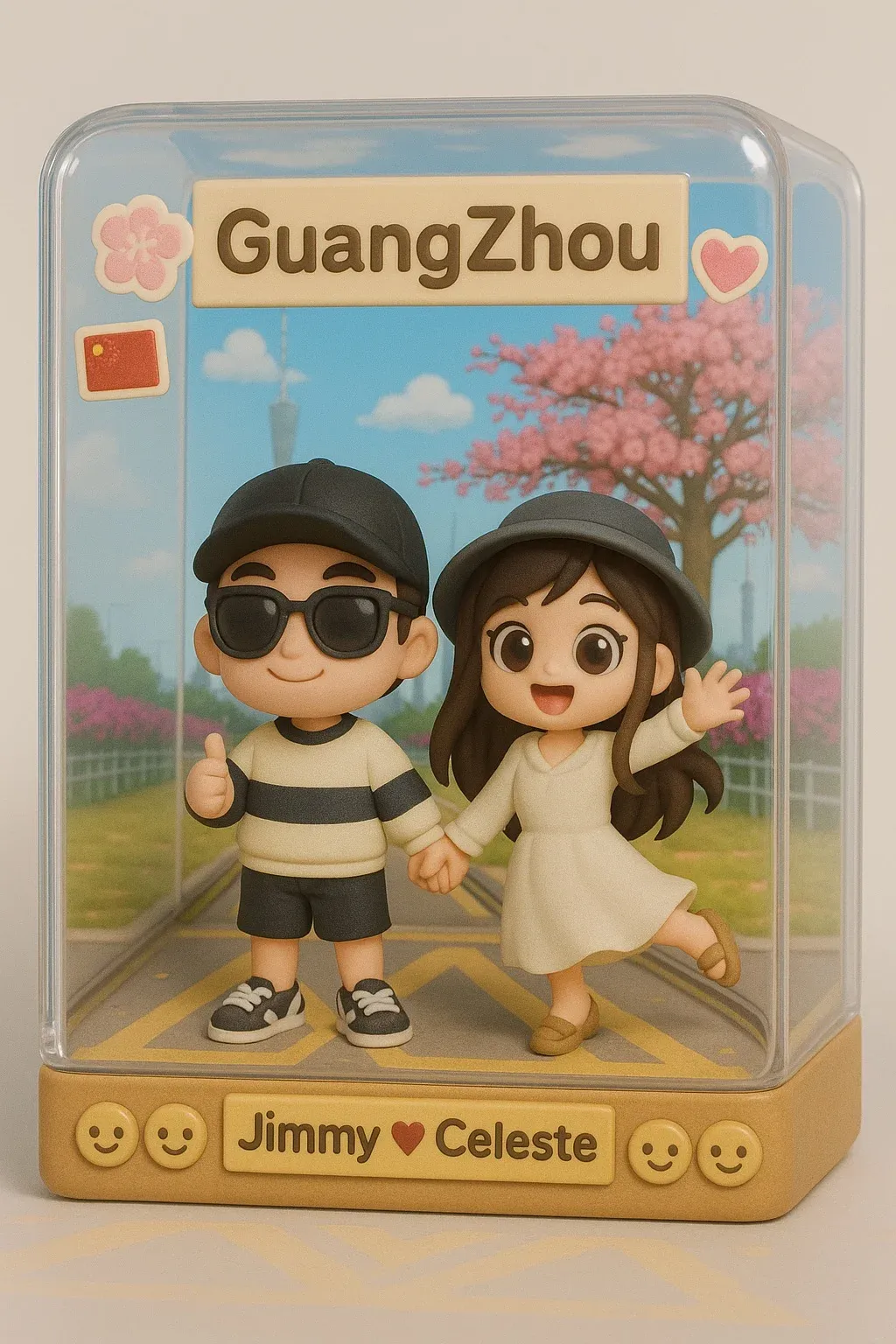 Custom Toy Figure 3D Personalization Photo Blind Box Gifts For Couple