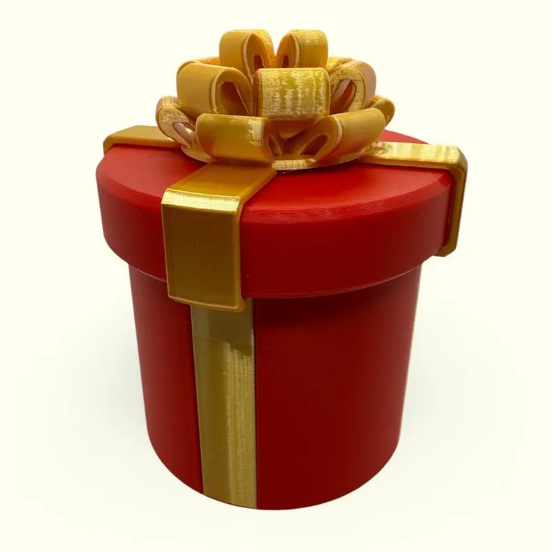 Annoying Nested Gift Box: 3D Printed Prank Puzzle - Customisable Colours - Gift annoyance