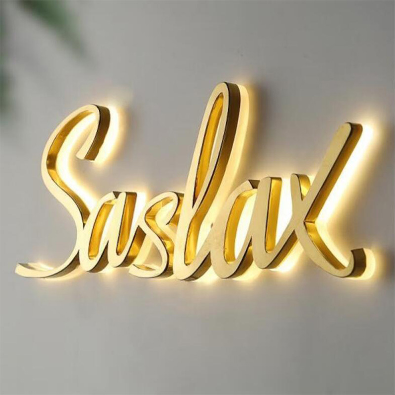 Personalized Custom Mirror Name LED Sign