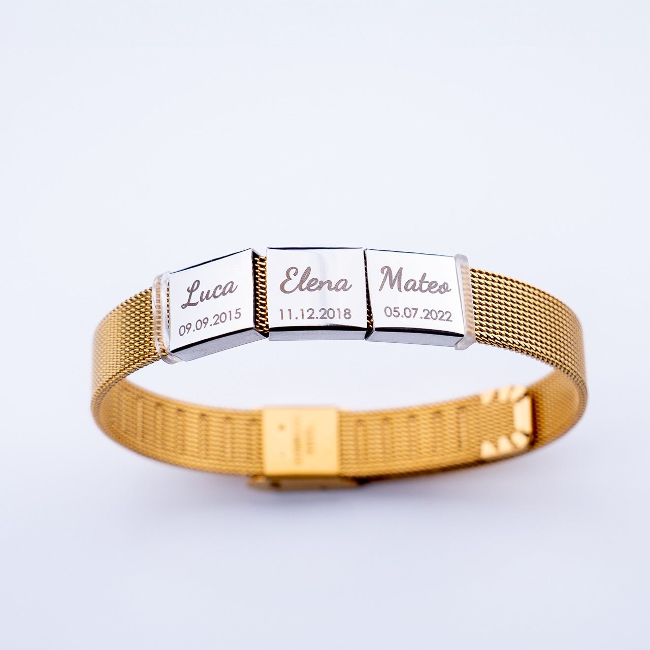 Custom Men's Bracelet Engraved Bracelet Personalized Date Men's Jewelry Best Gift For Him