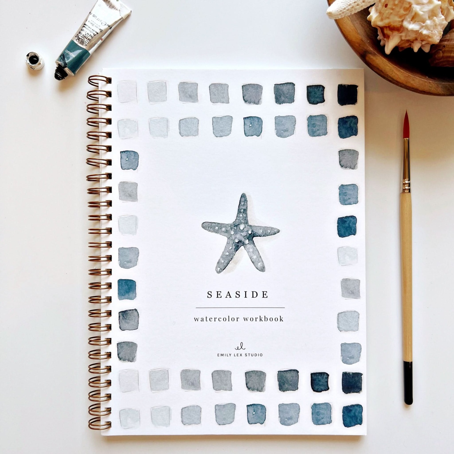 LAST DAY SALE 50% OFF - Watercolor Workbook Say Goodbye to Anxiety Awaken your artistic talent