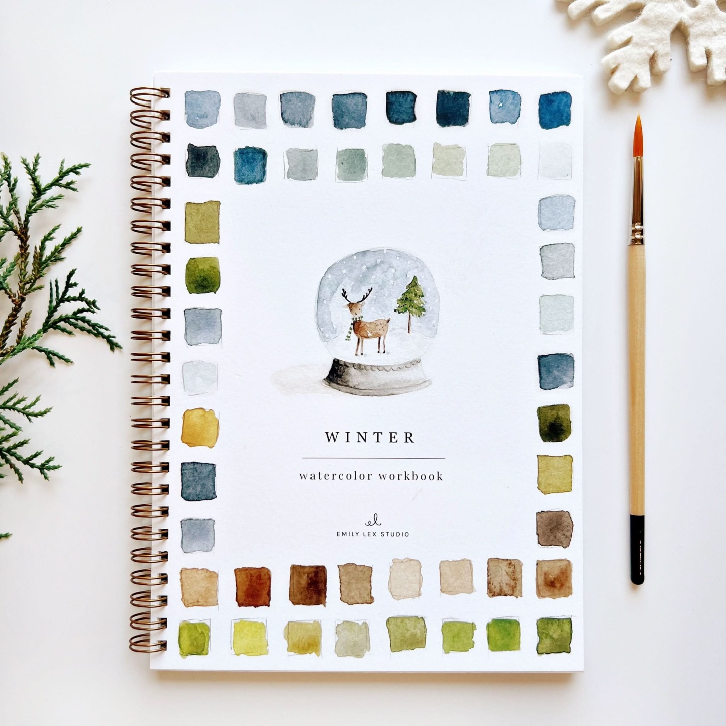 LAST DAY SALE 50% OFF - Watercolor Workbook Say Goodbye to Anxiety Awaken your artistic talent