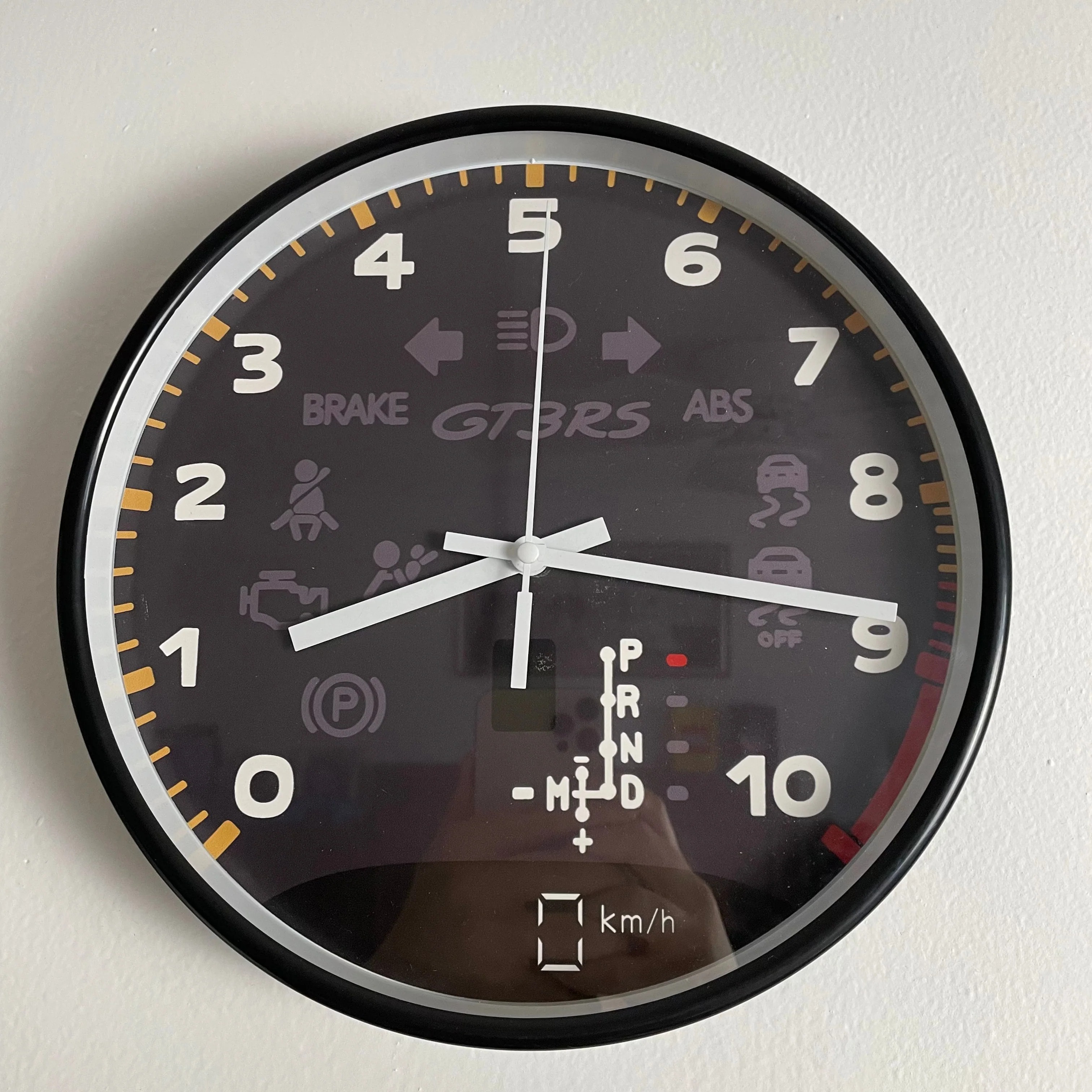 Porsche Speedometer Clock