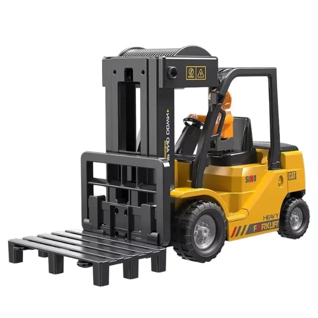 RC Forklift Toy for Kids and Adults with Realistic Lifting Action