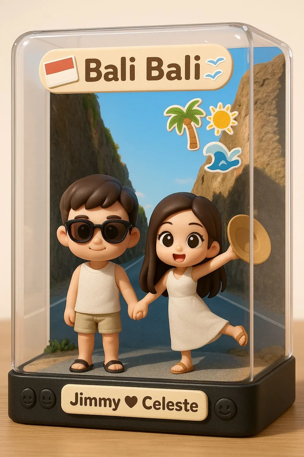Custom Toy Figure 3D Personalization Photo Blind Box Gifts For Couple