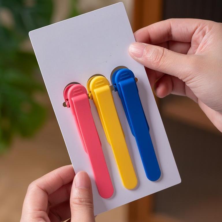 Custom Bookmarks with Text Automatic Silicone Book Clip Bookmarks Suitable for Reading Lovers Back to School