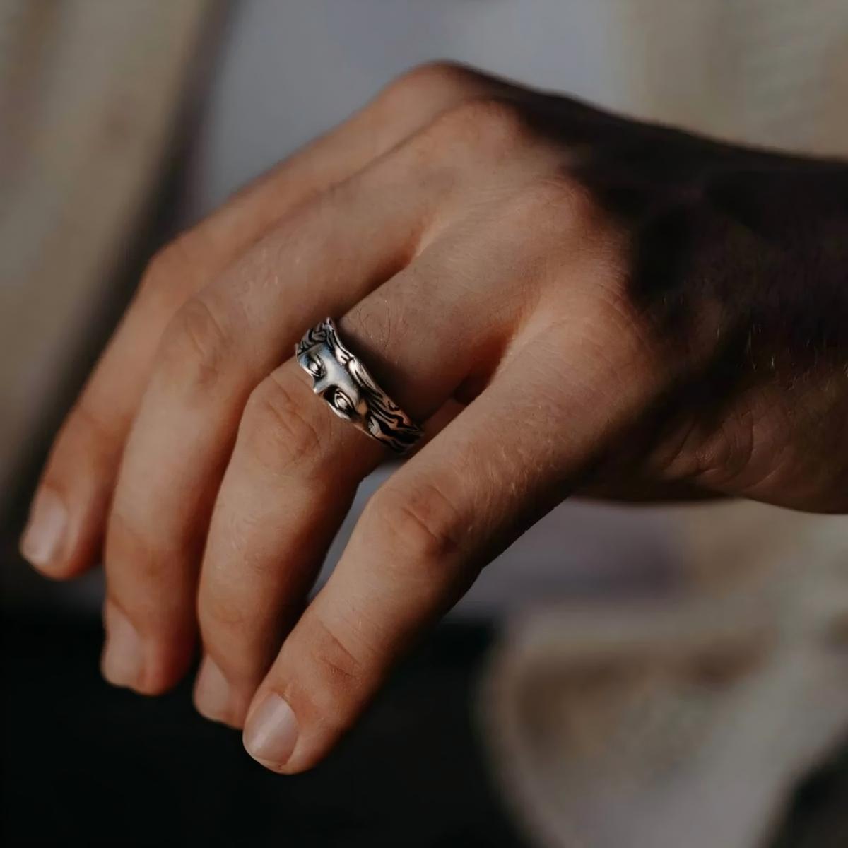 Classical Aesthetics Men's Ring Retro Style Multiple Options Available