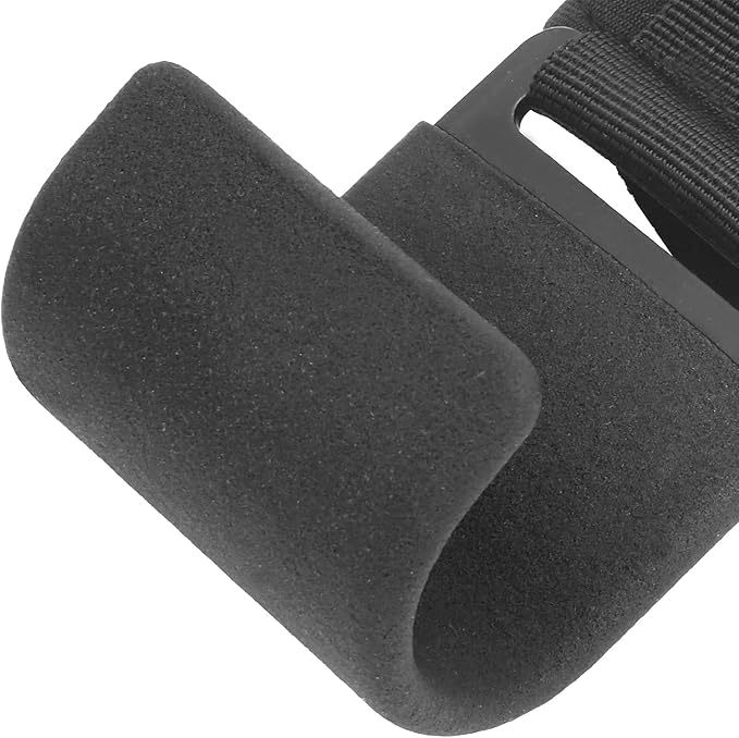 1PCS Fitness Weight Lifting Hooks Non-Slip Rubber Coated Hand Grip Support Heavy Duty Power Wrist Straps for Deadlifts Pull Ups