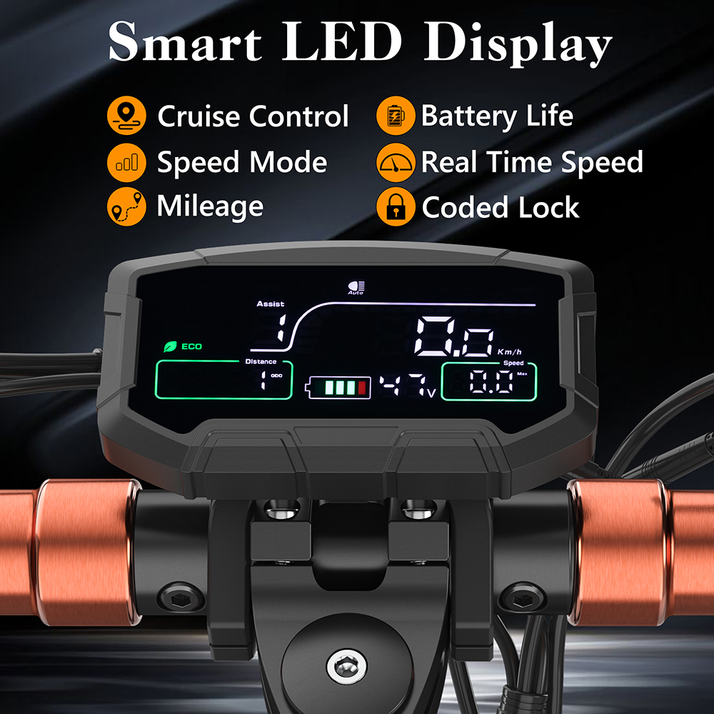 iENYRID M4 Pro S+ 2024 electric scooter adults with large size LCD display, easy to use.