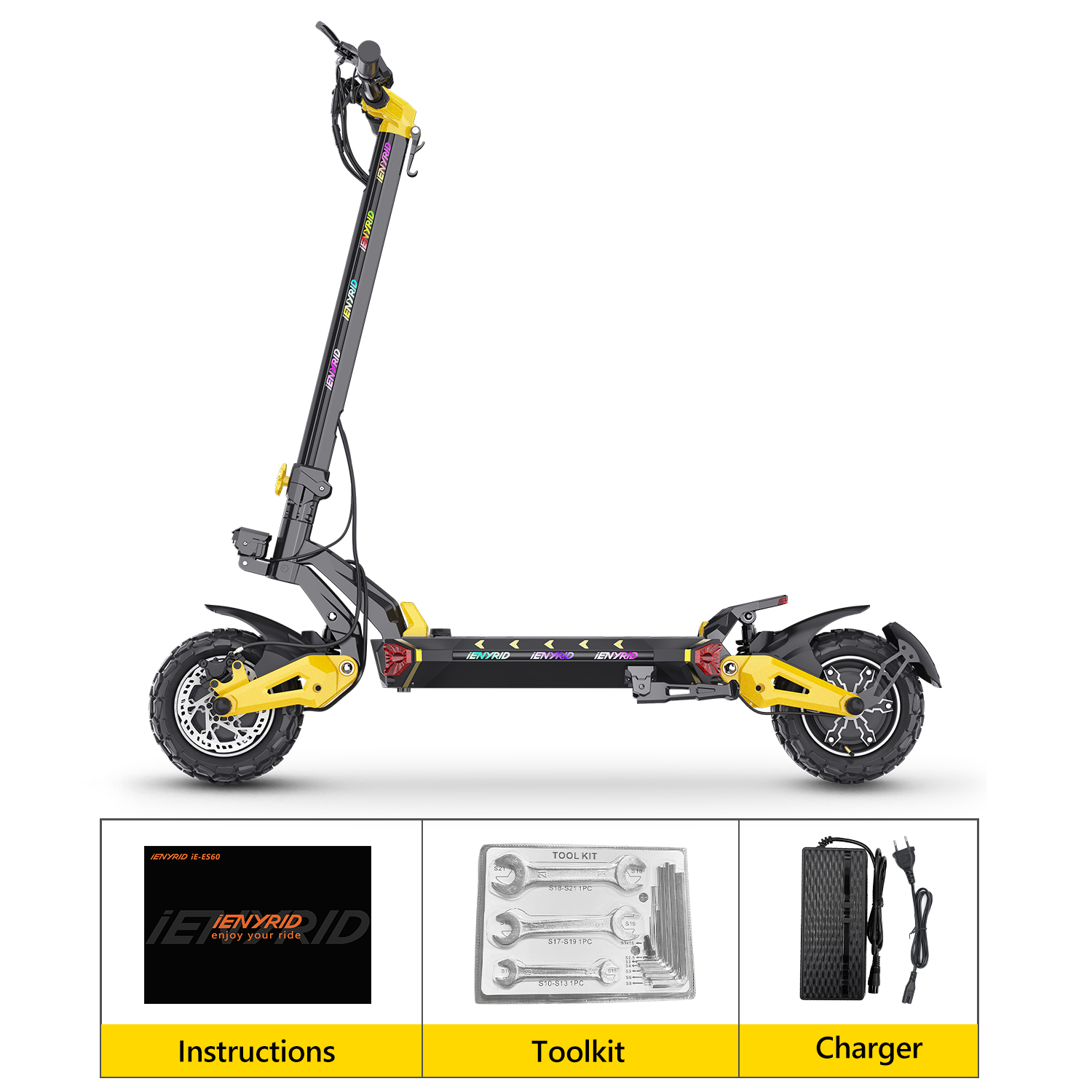 iENYRID ES60 2400W Dual Motor Electric Scooter