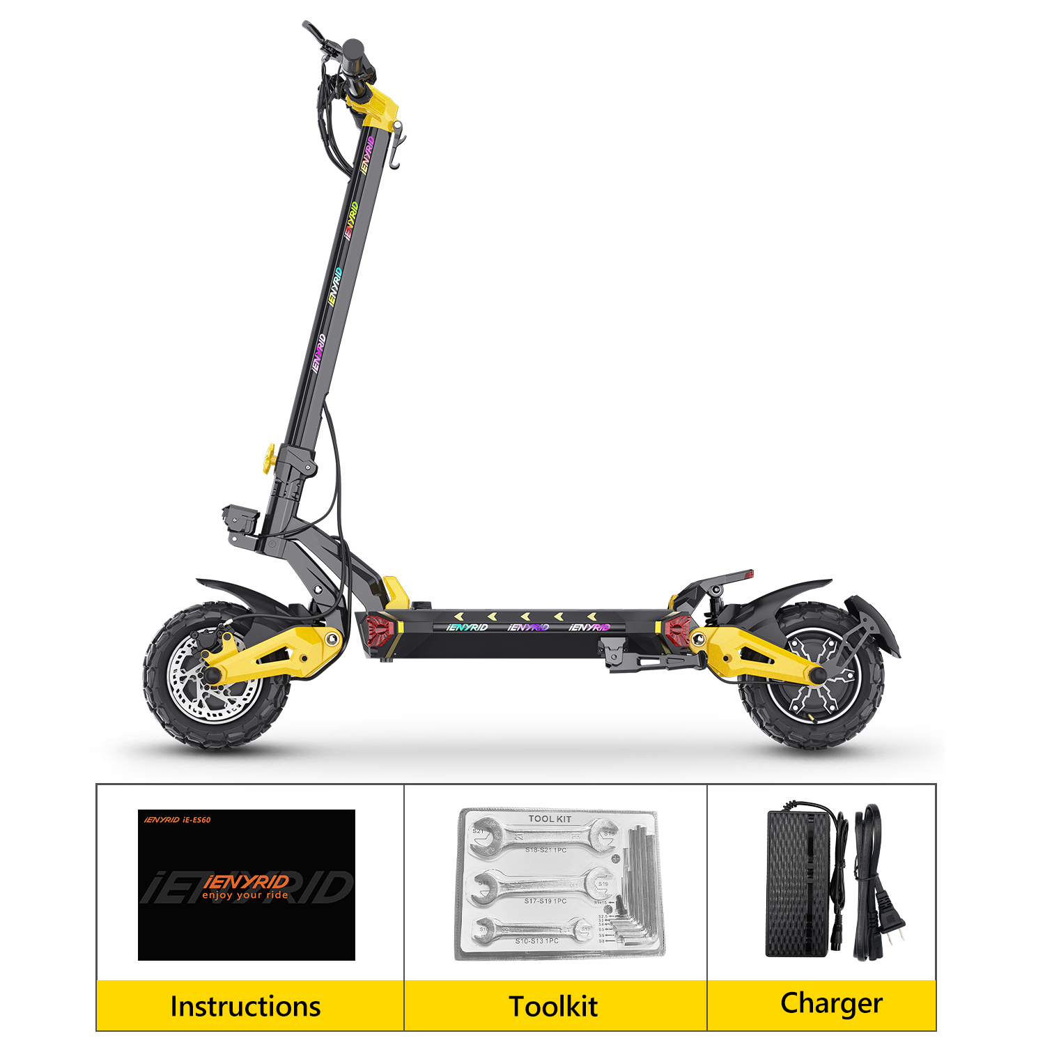 iENYRID ES60 2400W Dual Motor Electric Scooter