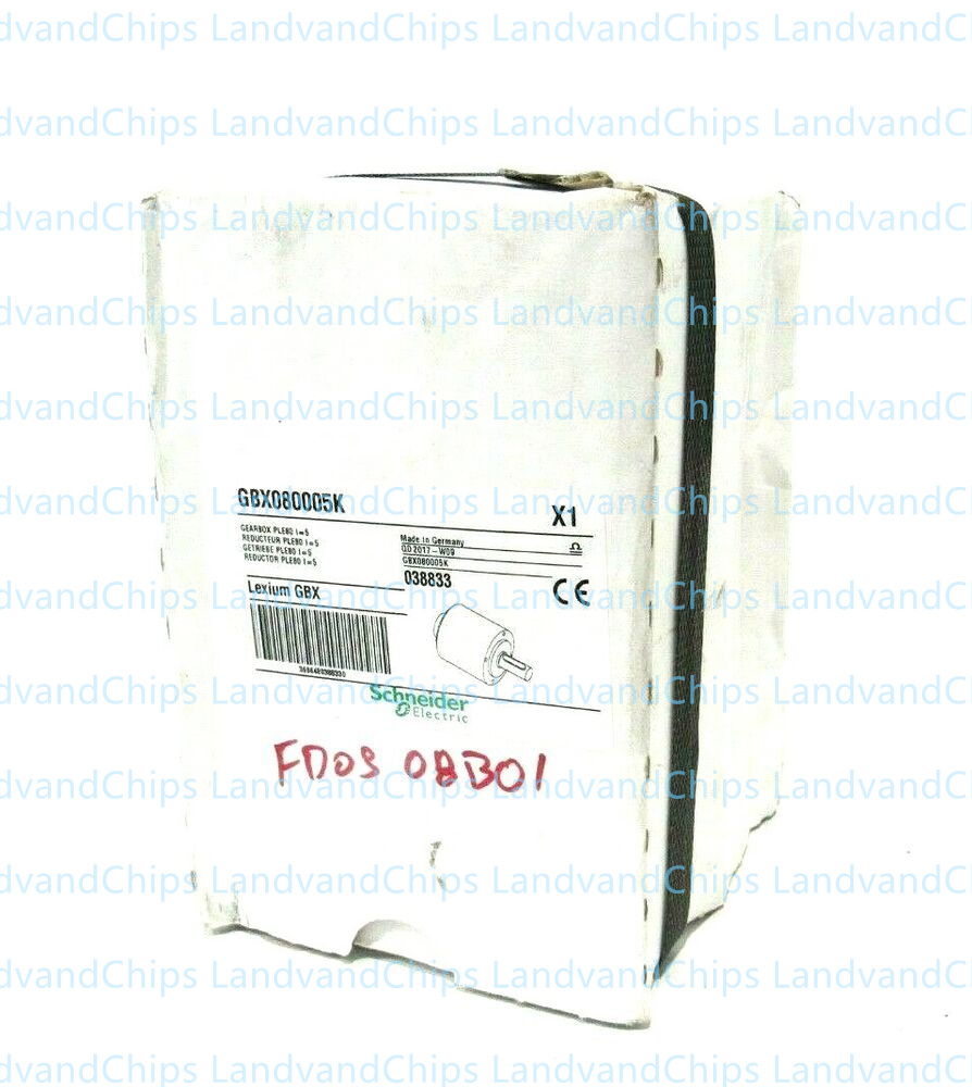 NEW SCHNEIDER ELECTRIC GBX080005K GEAR BOX after 30 Day shipping