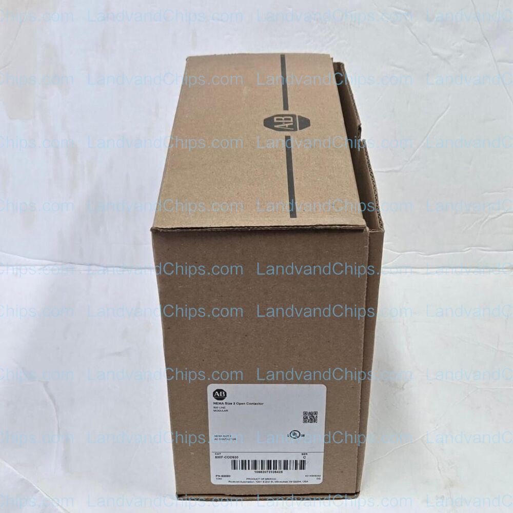New Allen Bradley 500F-COD930 | NEMA Size 2 Open Contactor