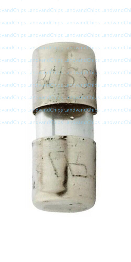 5x BUSS AGA5 AGA-5 (BP/AGA-5, BK/AGA-5) 5A 125V Fast Blow GLASS fuse 6.3x15.9mm