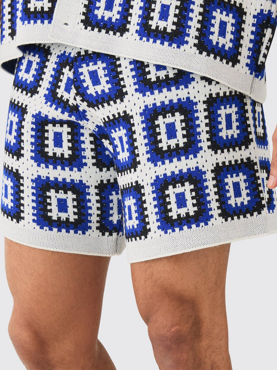 Relaxed Crochet Knit Shorts?