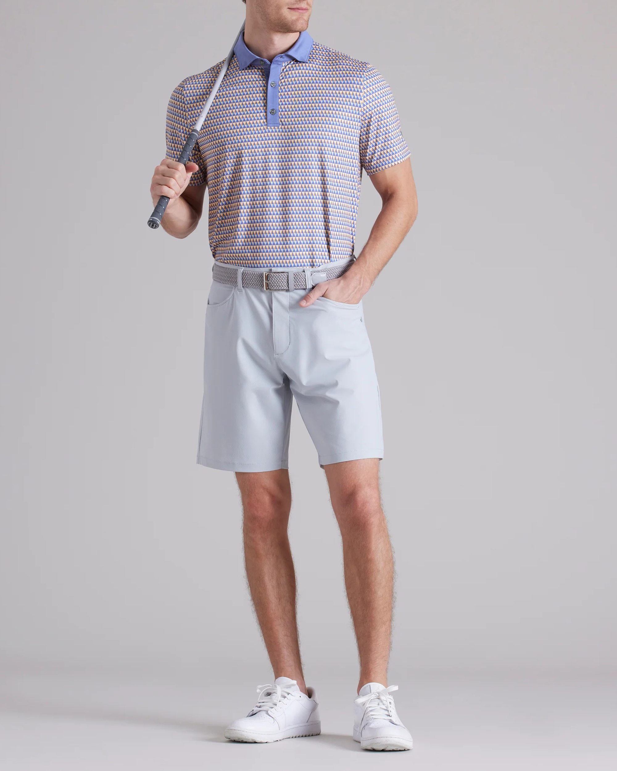 Lightweight Cotton Tipped Polo Shirt