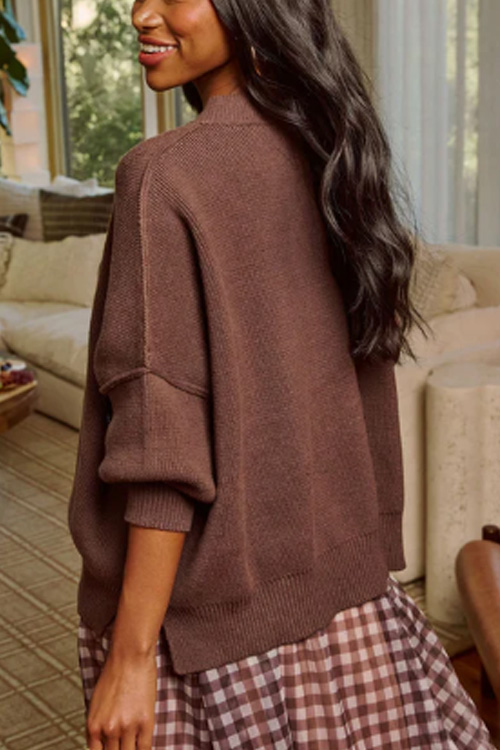 Kathiadress Knit Oversized Pullover Sweater