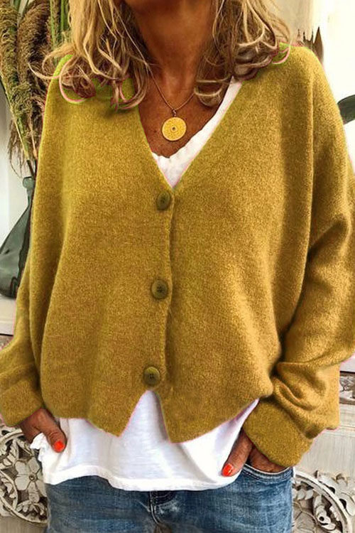 Kathiadress Autumn and Winter Casual Loose Knit Cardigan