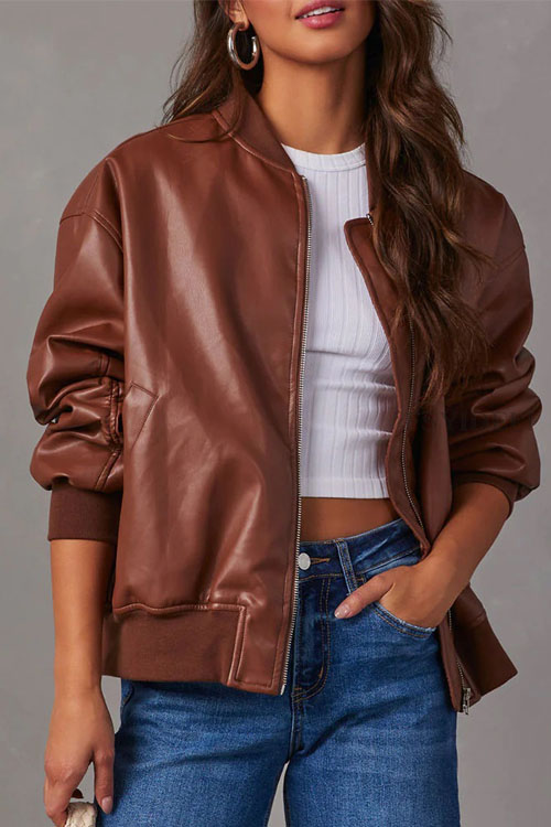 Kathiadress motorcycle leather jacket