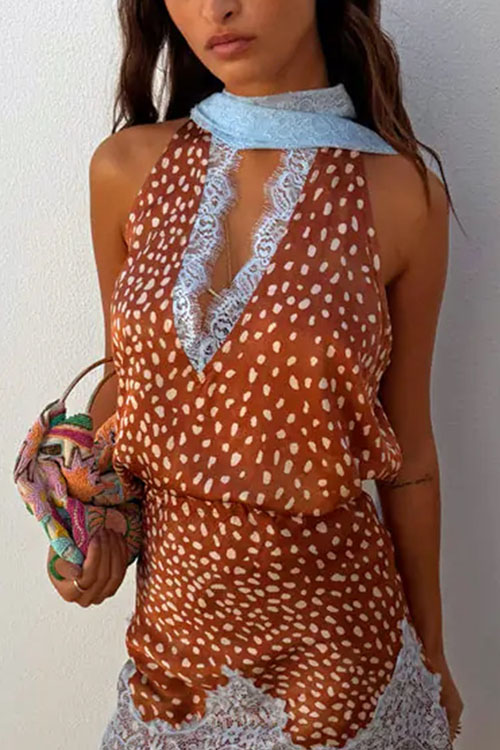 Kathiadress Printed two-way dress set