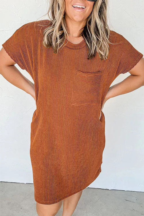 Kathiadress Round Neck Printed Chic Dress