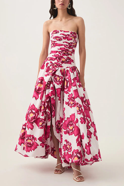 Kathiadress Haute Couture Waisted Fashionable Sexy Split Long Skirt