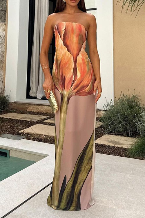 Kathiadress Tulip Backless Dress