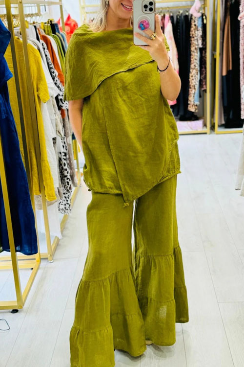 Kathiadress Fashion casual loose sleeveless plus size suit