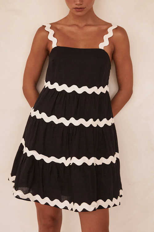 Kathiadress Loose Sweet Ruffle Dress