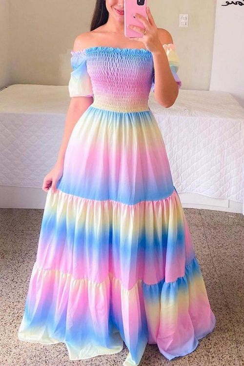 Kathiadress Off-Shoulder Fashion Dress