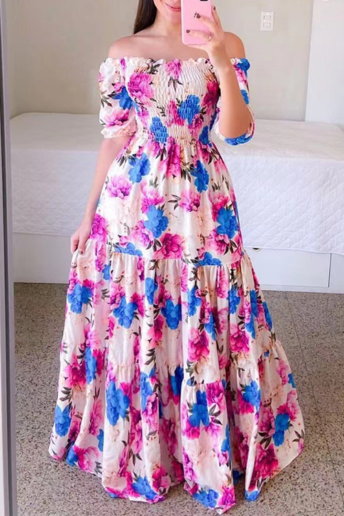 Kathiadress Off-Shoulder Fashion Dress