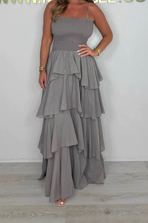 Kathiadress Suspender elegant cake dress