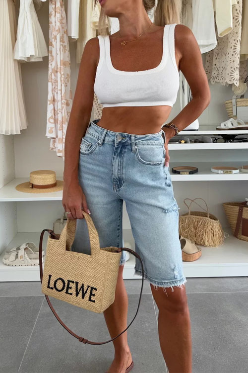 Kathiadress Casual loose ripped denim pants