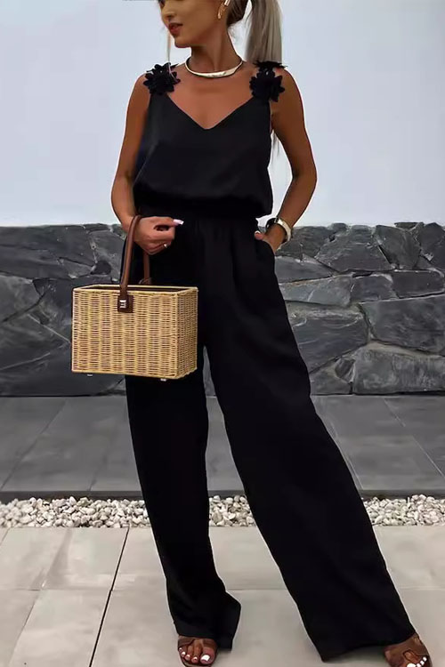 Kathiadress Pocket Casual Loose Jumpsuit