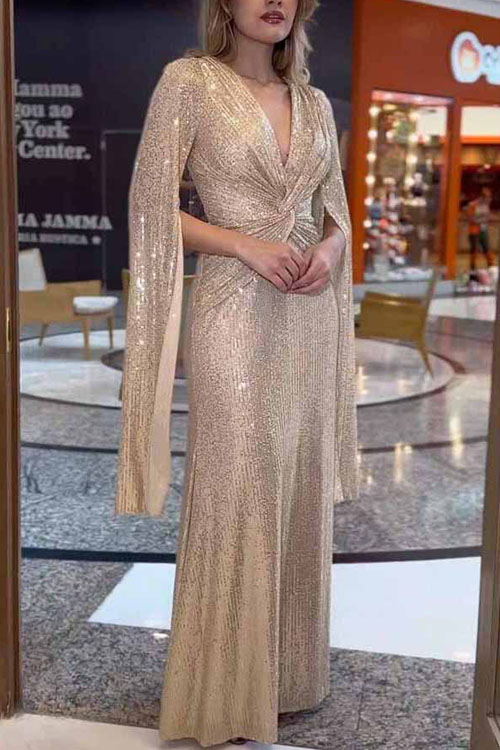 Kathiadress Sequin Casual Loose Party Dress 