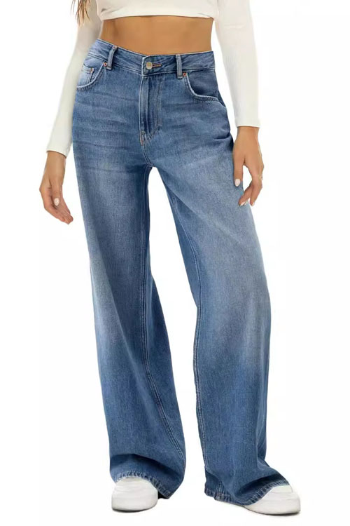 Kathiadress Slim Fit Stretch Flared Jeans