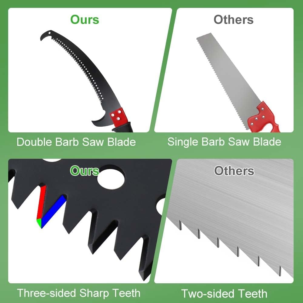 LUCKUP Tree Pruner Pole Saw 