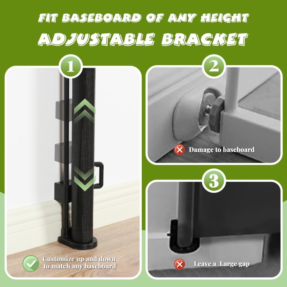 47" Extra Tall Retractable Baby Gates